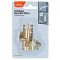 Taskmaster 50mm Polished Brass Barrel Bolt