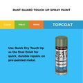 White Knight Rust Guard Touch Up Spray Paint 300g Pale Eucalypt Satin