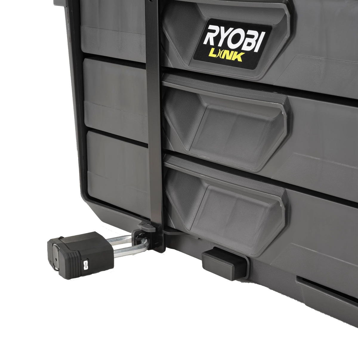 Ryobi Link 3 Drawer Toolbox - Modular Storage - 390mm x 490mm - Durable - SuperSaverAU - view 5