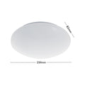 Verve Design 9W Dion Oyster Ceiling Light - 25cm - White - Daylight 5000K - SuperSaverAU - view 5