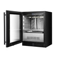 KingsBottle 98L Under Counter Steak and Meat Ager - Black, Left Hinge, Glass Door - KB50SA-FG-LHH