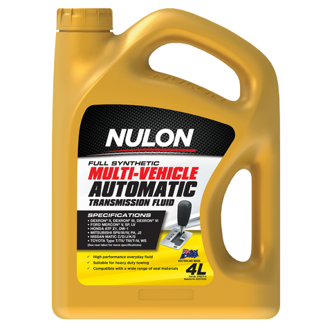 Nulon Full Synthetic Automatic Transmission Fluid 4L - Multi-Vehicle Formula - Excellent Wear Protection - SuperSaverAU - view 1
