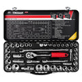 Trojan 39 Piece 1/2" Drive Socket Set - Metric & Imperial - Lifetime Warranty - SuperSaverAU - view 3