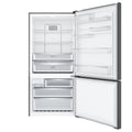 Electrolux 496L bottom mount fridge - right hinged, matte black, 6 star energy rating - EBE5007BD-R
