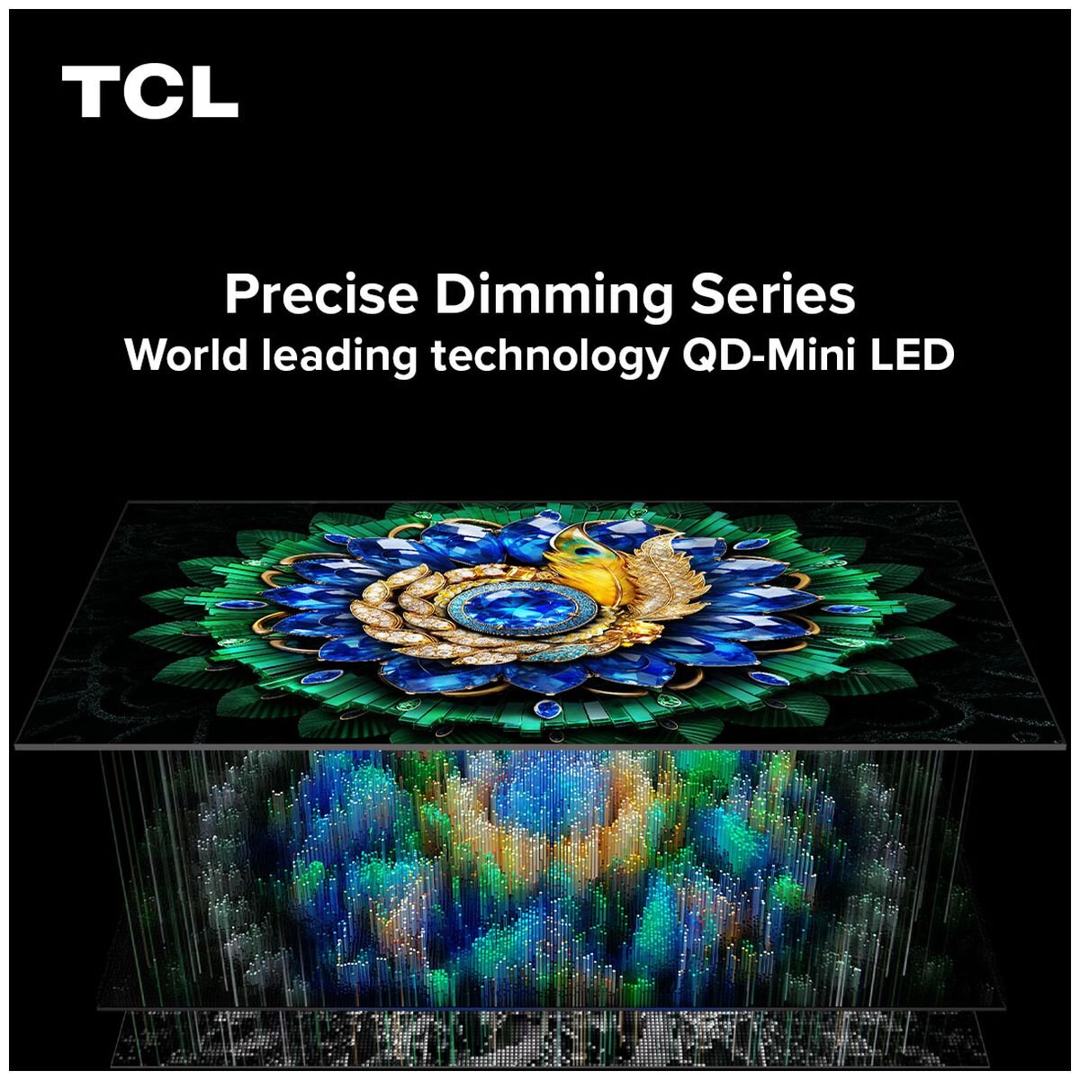 TCL C6L 75-Inch QD Mini LED 4K UHD Google TV - 144Hz, Full Array Dimming, 5.5 Energy Rating - 75C6L