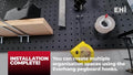 Everhang 5 x 75mm Zinc Pegboard Single Hooks 4 Pack Silver