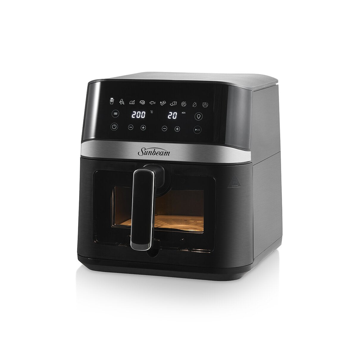 Sunbeam Alinea Pro DiamondForce 6L Air Fryer - Viewing Window, NutriCrisp Technology - AFP4550DF