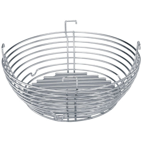 Kamado Joe Big Joe charcoal basket - Stainless steel, divider included, open-grid airflow - BJ-MCC24