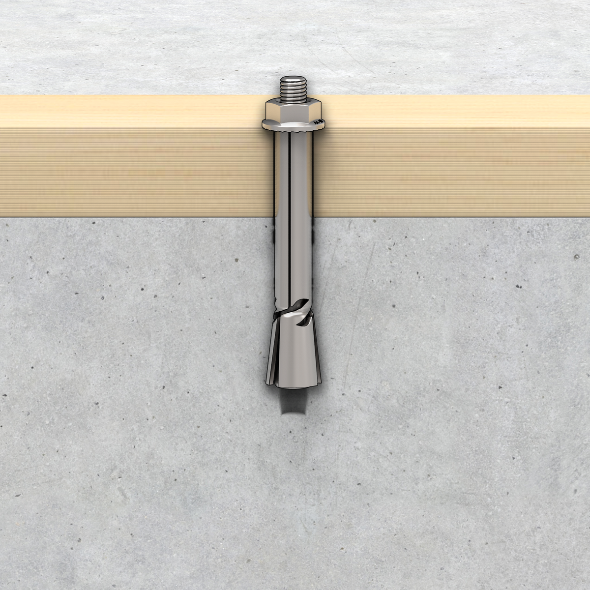 Ramset DynaBolt Plus - 10mm x 49mm - Stainless Steel - Pull-Down Anchor - SuperSaverAU - view 2
