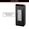Master Lock Magnetic Key Case - Large Plastic - Durable - Discreet - SuperSaverAU - view 3
