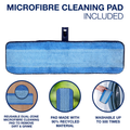 Bona Deluxe Microfibre Mop - 2 Pads - 1360mm - Lightweight & Washable - SuperSaverAU - view 5