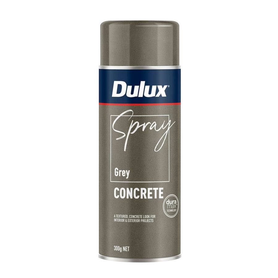 Dulux Spray Paint - Effects 300g - Grey Concrete Grey - Quick Drying - Textured Finish - SuperSaverAU - view 1