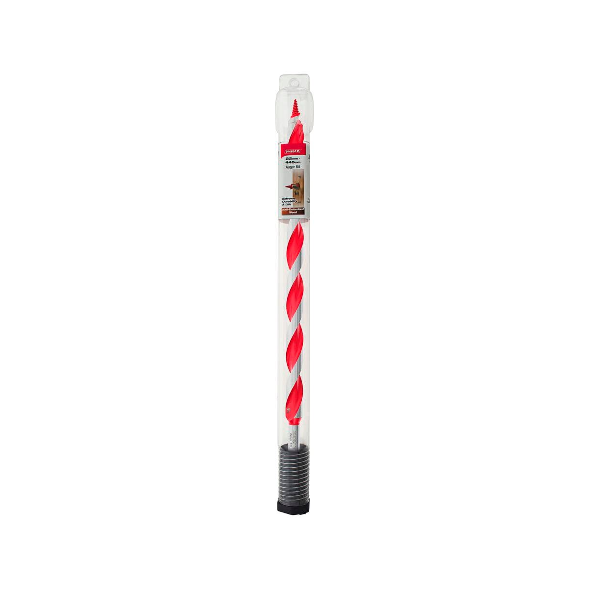 Diablo Auger Bit 22mm x 445mm - Self-Feeding - Durable for Wood - SuperSaverAU - view 1