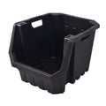 Tactix Heavy Duty Stackable Storage Bin 60L Plastic Organiser - SuperSaverAU - view 1