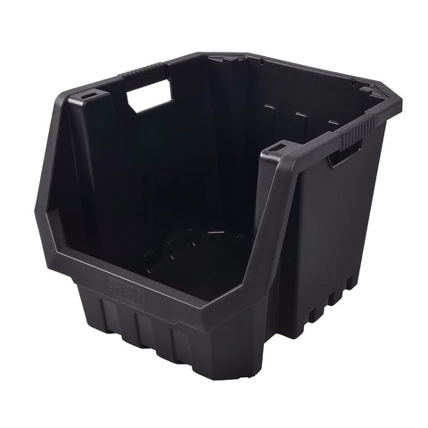 Tactix Heavy Duty Stackable Storage Bin 60L Plastic Organiser - SuperSaverAU - view 1