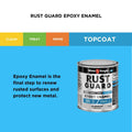 White Knight Rust Guard 250ml Aluminium Gloss Epoxy Enamel Metal Paint