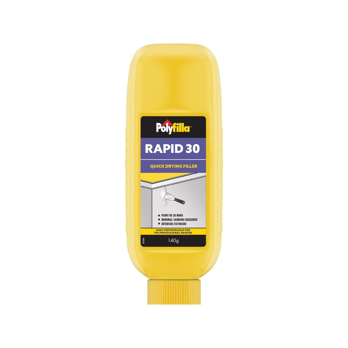 Poly Quick Dry 140g Rapid Filler - 140g Plaster - Fast Drying Finish - SuperSaverAU - view 1