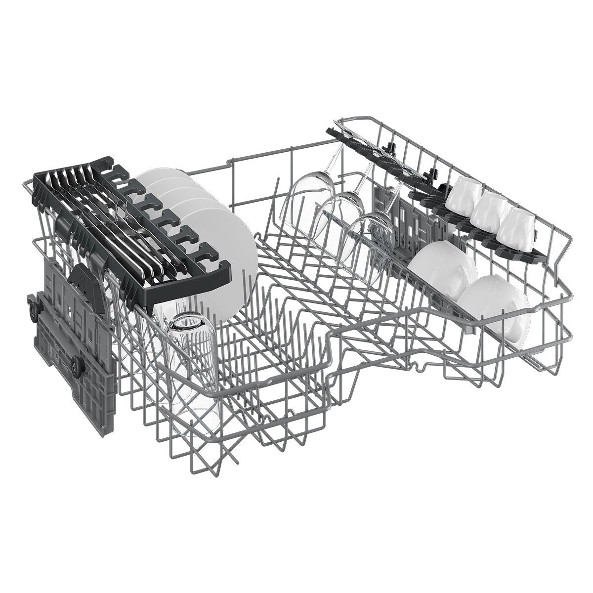 Beko 60cm Freestanding Dishwasher - 14 Place Settings, Stainless Steel, Hygiene Intense - BDFB1410X
