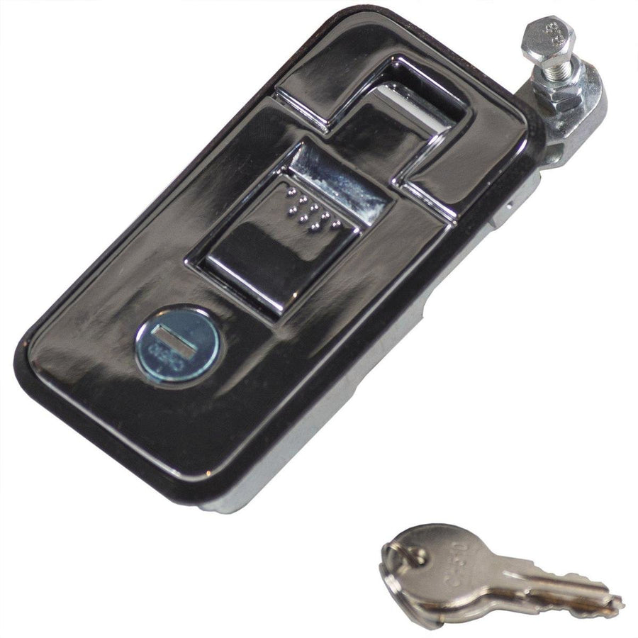 Goliath Large Chrome Plated Compression Lock 15-30mm Steel Durable - SuperSaverAU - view 1