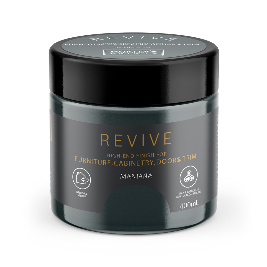 Porter S Paints Revive Furniture and Cabinetry Paint 400ml - Mariana - Washable, Durable - SuperSaverAU - view 1