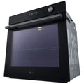 LG Series 5 60cm InstaView multifunction oven - 76L, 4-in-1 Pro Cooking, black glass - BO605G1GL5