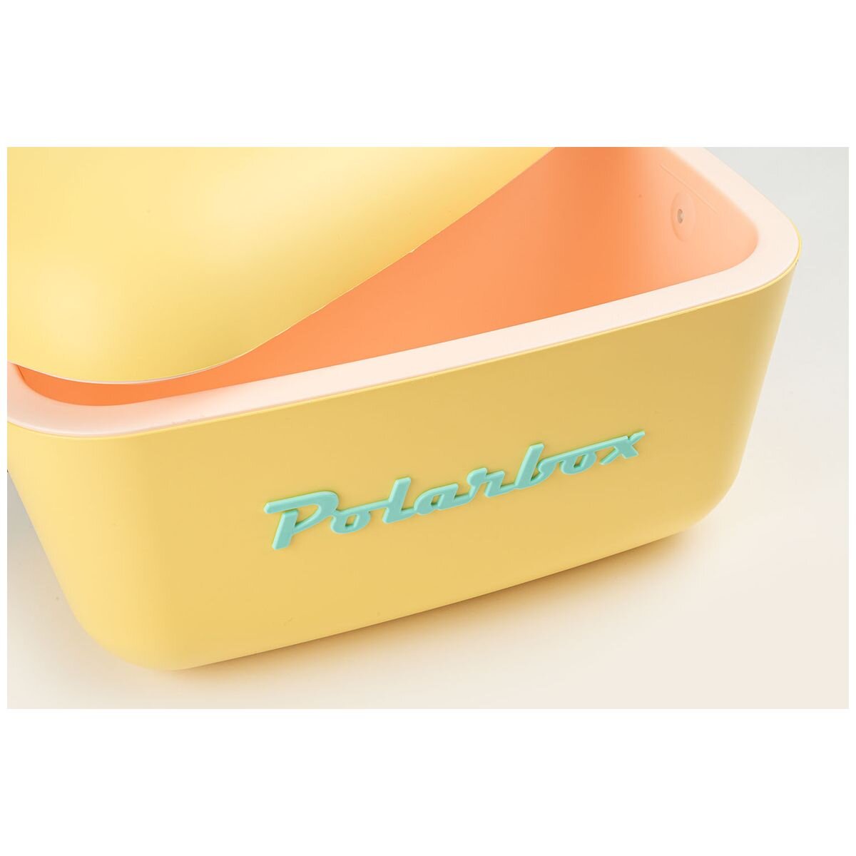 Polarbox Classic 12L Cooler - Yellow, Thermal Insulation, Leather Shoulder Strap - PLBC12Y