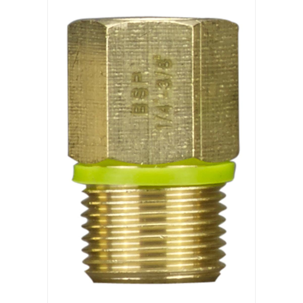 Powerfit 1/4" Female to 3/8" Male Air Tool Adaptor Brass Durable - SuperSaverAU - view 1