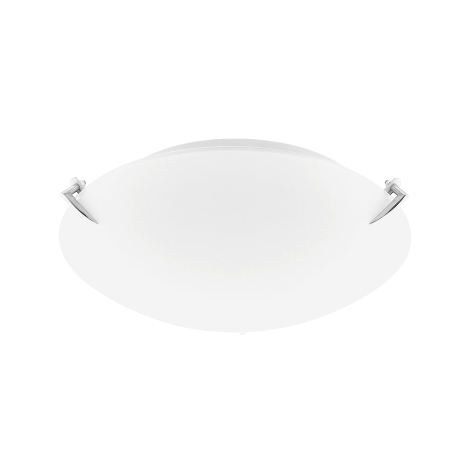 Luce Bella 30cm Frosted Glass Oyster Ceiling Light E27 240V ACL206