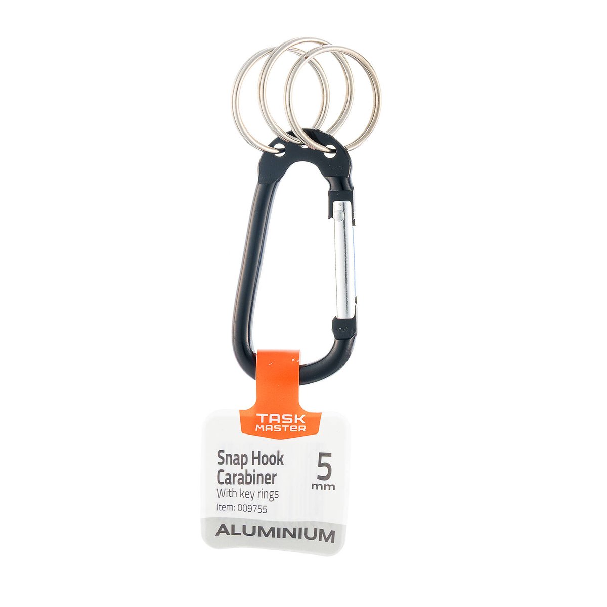 Taskmaster Carabiner - 6mm - Aluminium - Lightweight Durable - SuperSaverAU - view 3