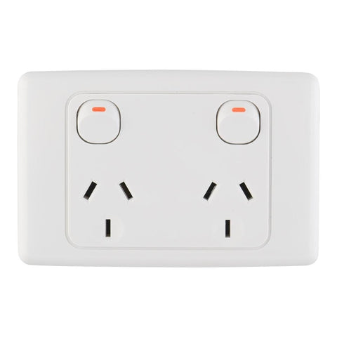 Deta Double Powerpoint - 10amp Polycarbonate - Safe Power Management - SuperSaverAU - view 1