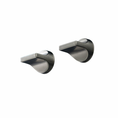 Rogerseller Pinch Wall Top Assembly - Brushed Nickel Finish - 50mm High - 3606004307