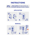 Permastik Small White Kitchen Hooks - 9 Pack