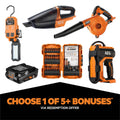 AEG 18V FUSION Hammer Drill & Impact Driver Kit - 2 Piece - 5.0Ah Batteries - SuperSaverAU - view 2
