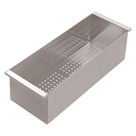 Abey Colander - Stainless Steel Silver Finish - Fits Barazza, Piazza and Lugano Sinks - 1VOF