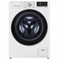 LG Series 9 12kg/8kg Front Load Washer Dryer Combo - Steam, Direct Drive Motor - White - WVC9-1412W