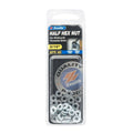 Zenith Hex Half Nuts - 3/16" - 45 Pack - Zinc Plated - Internal Use - SuperSaverAU - view 1
