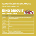 Trusty 1 Piece Banana Flavour King Biscuit Dog Treats - 200mm x 90mm - Dental Care - SuperSaverAU - view 4