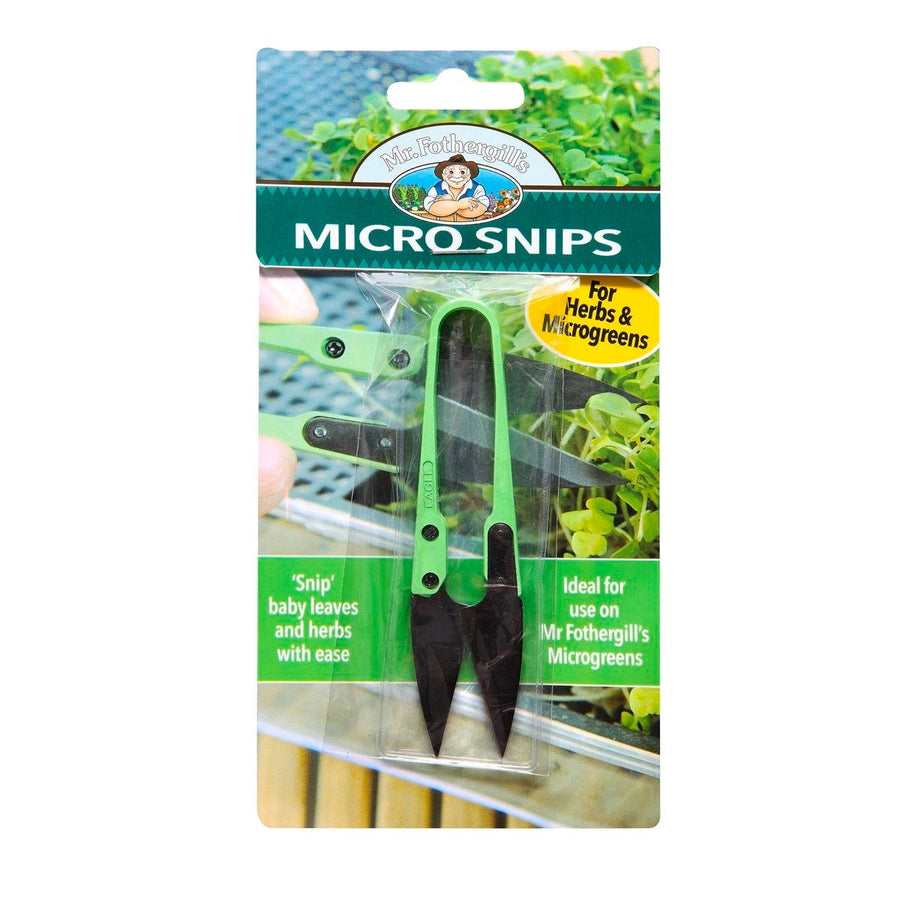 Mr Fothergill Micro Snips - Carbon Steel - 100mm - Easy Harvesting - SuperSaverAU - view 1