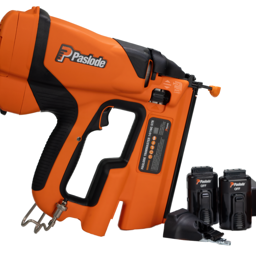 Paslode Impulse 14 16g Straight Trimmaster B20711 - Reliable Engine - Ergonomic Grip - SuperSaverAU - view 1