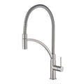 Mondella Resonance 25mm Brushed Nickel Pull-Out Sink Mixer 6L/min WELS 5 Star