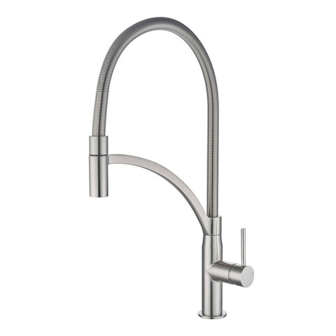 Mondella Resonance Pull Out Sink Mixer - 25mm - Brushed Nickel - Ergonomic Design - SuperSaverAU - view 1