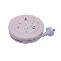 Click 3 Metre 3 Outlet Cable Reel with USB Charger CCR303CU 10A 2400W