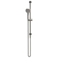 Rogerseller Tonic shower on integrated rail - 3-function hand piece, brass, Brushed Nickel finish - 3506003907