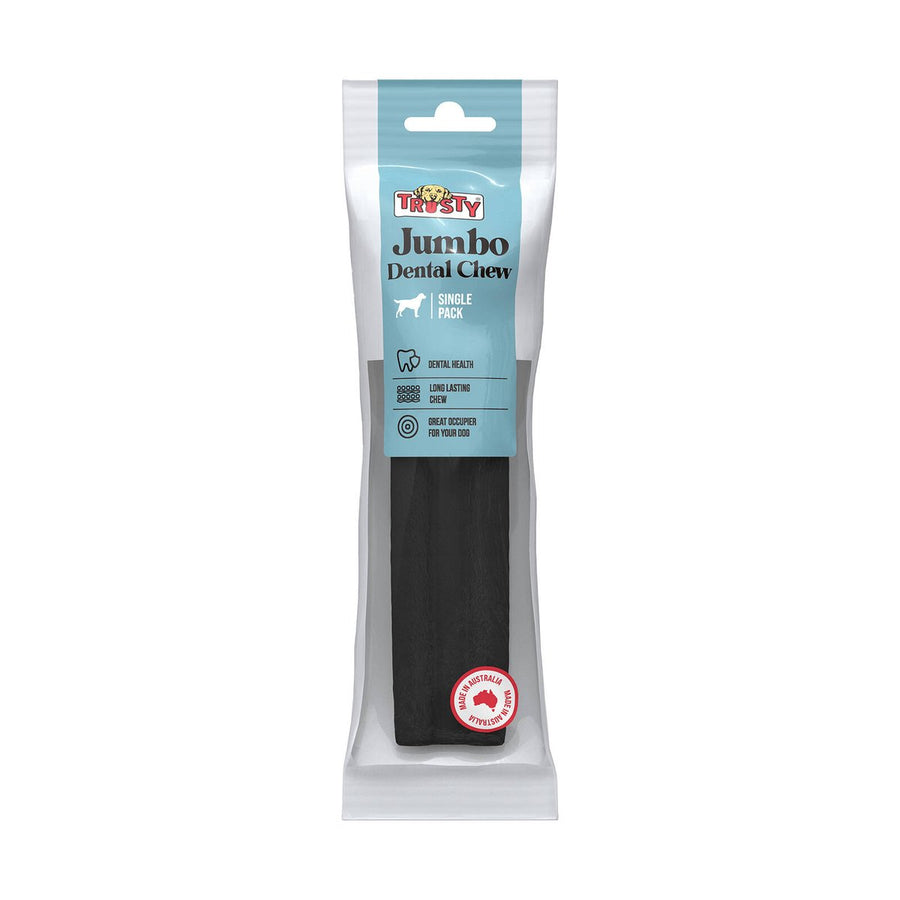 Trusty Jumbo Dental Chew Dog Treats - Single Pack 0.168kg - Dental Care - SuperSaverAU - view 1