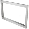 Sharp microwave trim kit - Stainless Steel in a silver look - Suits R890EST and SM327FHS - EBR39ST