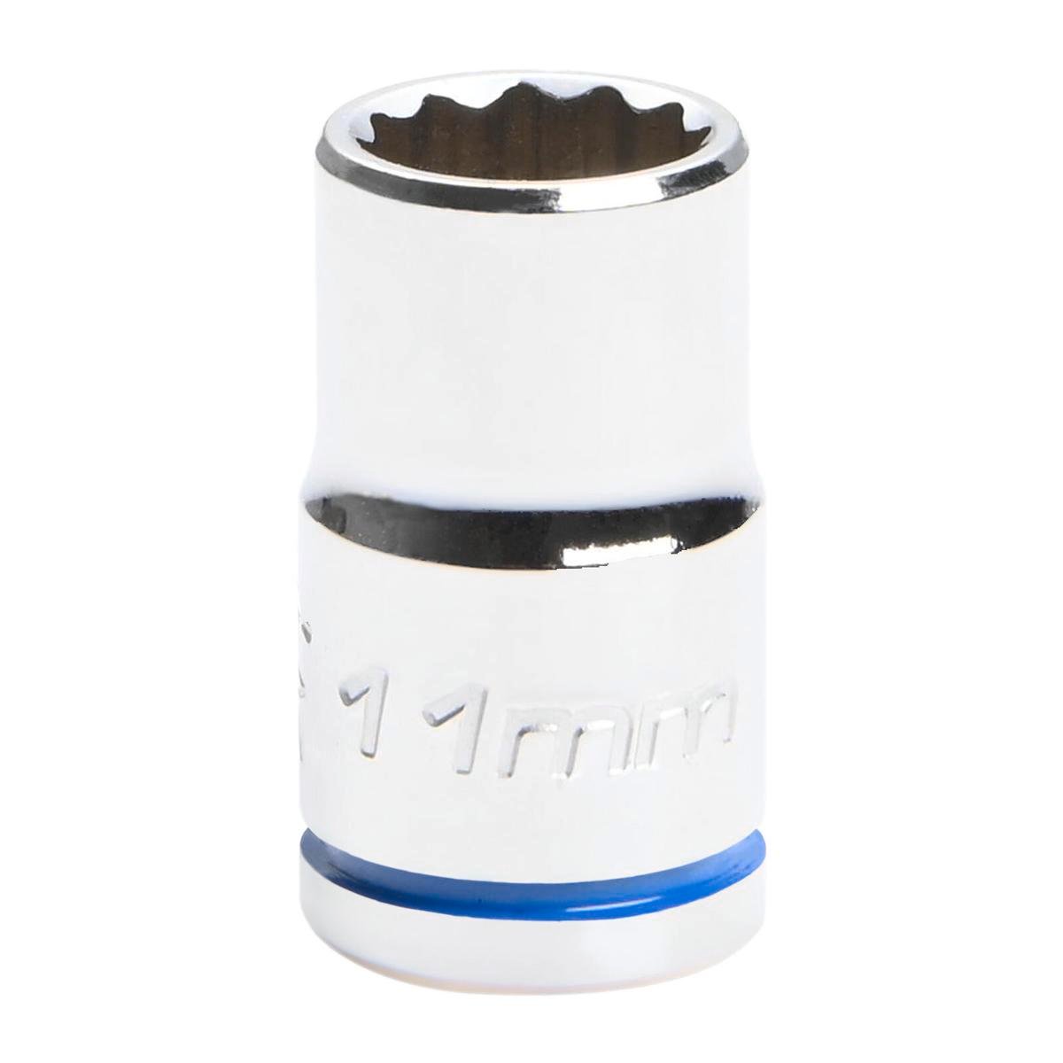 Kincrome 11mm 3/8 Drive Socket - Chrome Vanadium Steel - Rust Resistant - SuperSaverAU - view 1