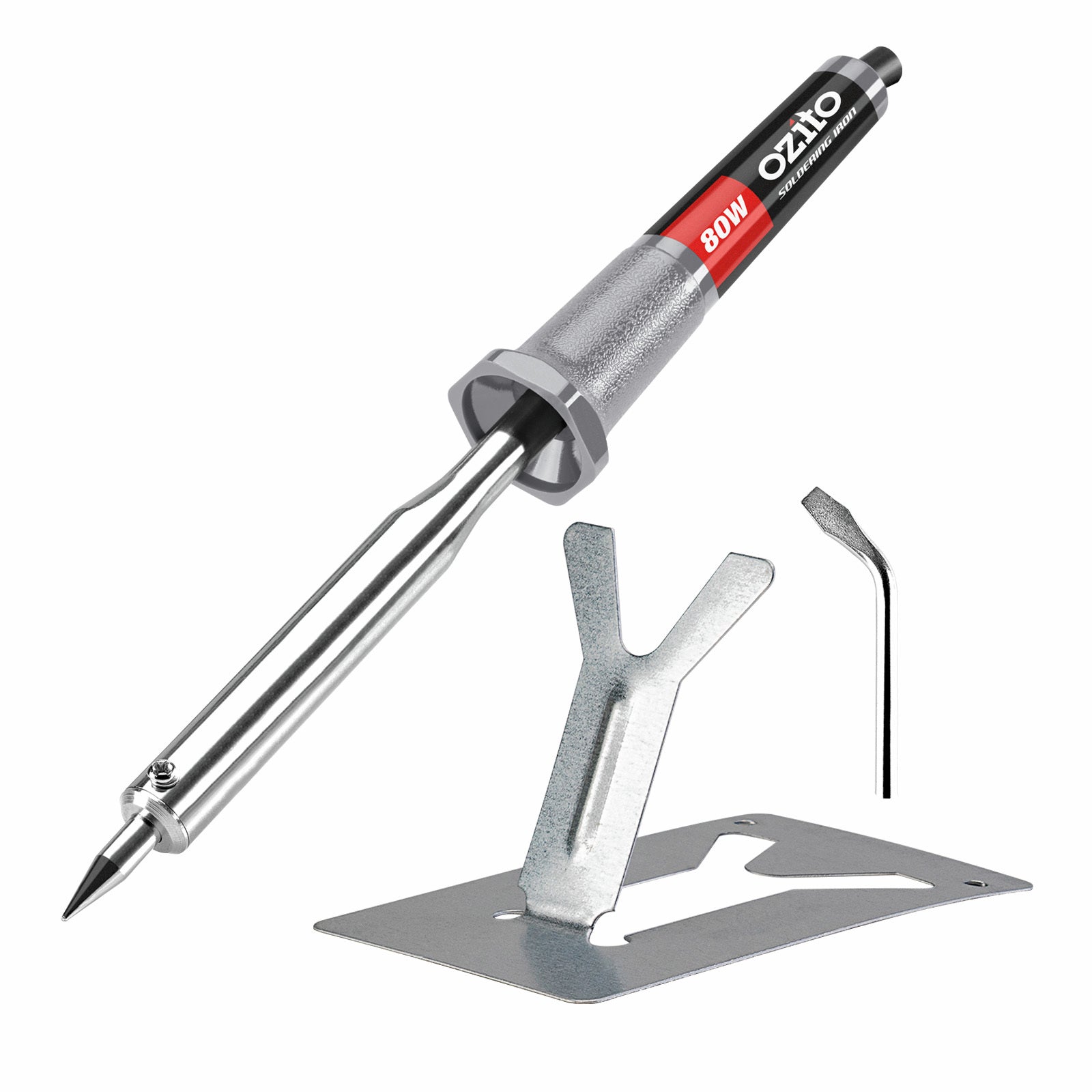 Ozito 80W Soldering Iron 500C Interchangeable Tips