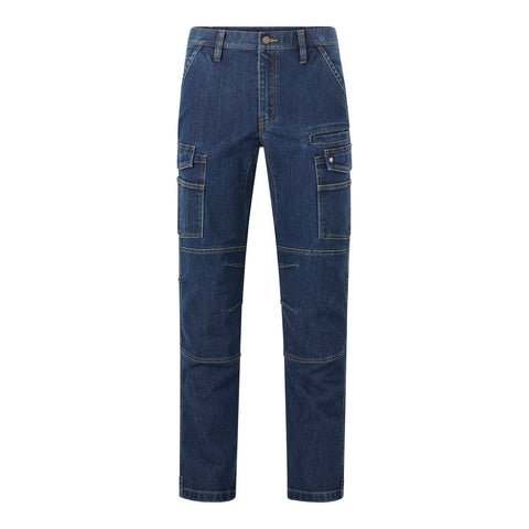 Citeco Size 97r Indigo Cargo Jeans - Durable - Relaxed Fit - Multiple Pockets - SuperSaverAU - view 1