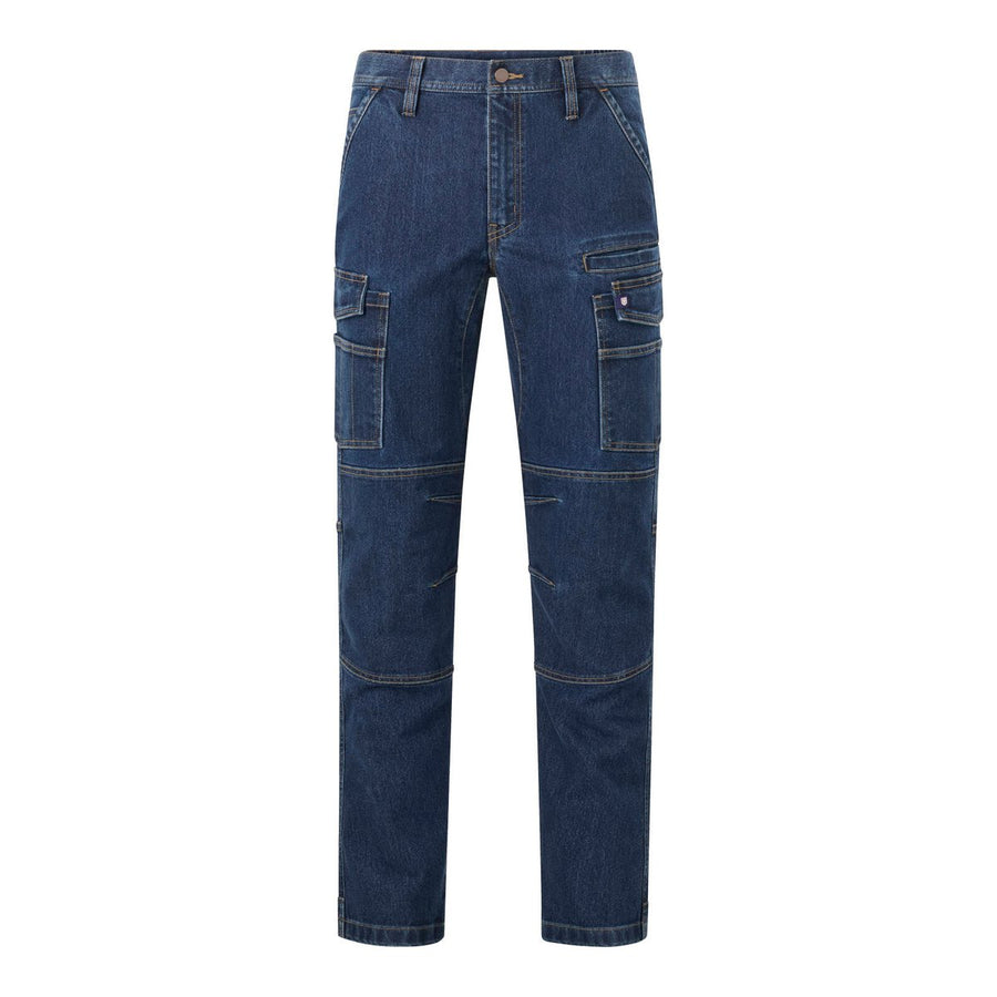 Citeco Size 97r Indigo Cargo Jeans - Durable - Relaxed Fit - Multiple Pockets - SuperSaverAU - view 1