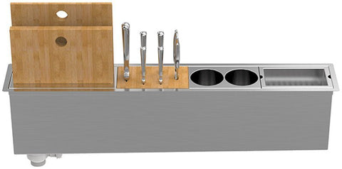 Abey Slim Single Bowl Sink - Stainless Steel Scotchbrite Finish - Undermount or Inset - PSA900